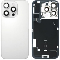 iPhone 16 Pro Pulled Back Glass With Steel Plate+Magnet+NFC - White Titanium