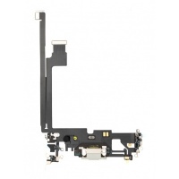 iPhone 12 Pro MAX Charging Port Flex Cable with Board ORG (Silver) 