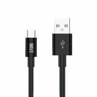 Wave WA-142 Quick Charger USB-C Cable 1M (Black)