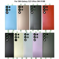 Samsung Galaxy S23 Ultra Back Cover With Camera Glass Lens - (Lavender/Purple)