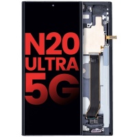 Samsung Galaxy Note 20 Ultra 5G (Big Size) OLED LCD Display Assembly With Frame (Black)