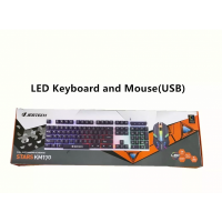 Wire Keyboard + Mouse Combo Pack JERTECH KM170 (Black)