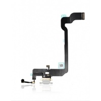iPhone XS MAX Charging Port with flex cable - Silver LY
