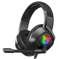 ONIKUMA K19 Professional Game Headphone with MIC RGB LED Backlight Wired Gamer Headset Noise Canceli