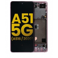 Samsung Galaxy A51 5G (A516B/DS) Samsung Galaxy A51 5G (A516B/DS) LCD Display Assembly With Frame (P
