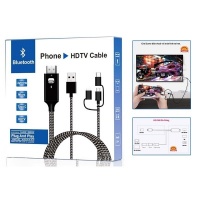 lighting / USB-C / Micro To HDMI (Phone To HDTV Cable)