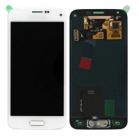Samsung Galaxy S5 Mini (SM-G800F) LCD Display Assembly With Frame (White)
