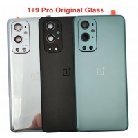 OnePlus 9 Pro Back Cover With Camera Glass Lens (Stellar Black)