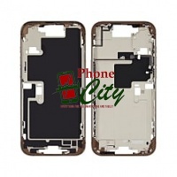 Apple iPhone16 Pro Max Pulled Mid-Frame Housing+BackCover+ No Battery(Gold)