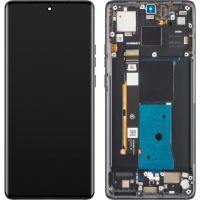 Motorola Edge 40 Origineel LCD Scherm Met Frame (Black)