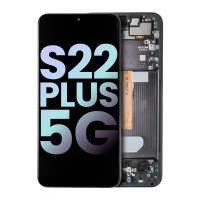 Samsung Galaxy S22 Plus 5G (SM-S906B) Pulled LCD Display Assembly With Frame (Black)