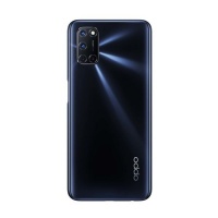 Oppo A92 Back Cover + Camera Glass Lens (Black)