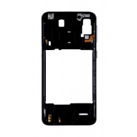 Samsung Galaxy A40 (A405F) Mid-Frame Housing (Black) -LC