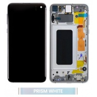 Samsung Galaxy S10E (SM-G970F) LCD Display Assembly With Frame (Prism silver)