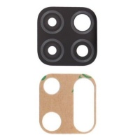 Huawei P40 Lite Camera Glass Lens (Only Glass) (Black)