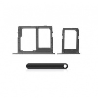 Samsung Galaxy J8 2018 (J810F) Sim Card Tray (Black) - U