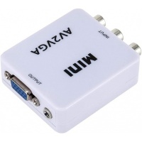RCA AV TO VGA Video Converter Adapter Box