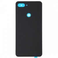 Xiaomi Mi 8 Lite Back Cover With Camera Glass Lens (Black)