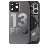 Apple iPhone 13 Pro Pulled Mid-Frame Housing with Parts No Battery (Black)