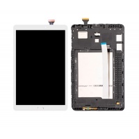 Samsung Galaxy Tab E 9.6'' 2016 (T560) LCD Display Assembly With Frame (White)