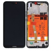Huawei P20 Lite (ANE-LX1, ANE-LX2) LCD Display Assembly With Frame inl. Battery (Black)