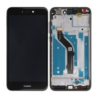 Huawei P8 Lite 2017 LCD Display Assembly With Frame (Black)
