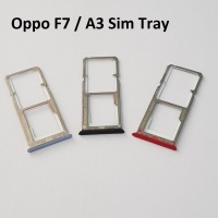 Oppo A3 / F7 Sim Card Tray (Black)