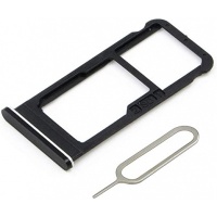 Nokia 6.1 Sim card Tray (Black)