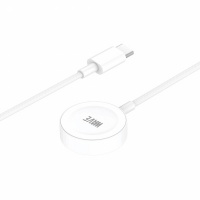 Wave WA-360 For Apple Watch Type-C Magnetic Fast Wireless Charging Cable (white)