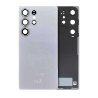 Samsung S25 Ultra Back Covers (SM-S938B) - (Titanium White Silver)