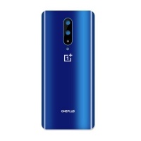OnePlus 8 Back cover With Camera Glass Lens (Blue)