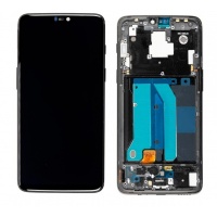 OnePlus 6 LCD Display With Frame (Black)