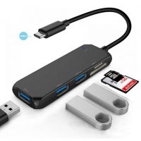 Type-C Multifunction Adapter USB Hub Card Reader Adapter