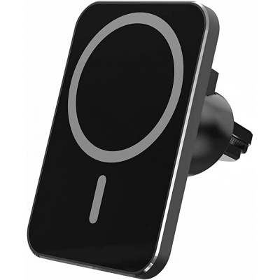 Magnetic Wireless Car Charger 15W (Black)