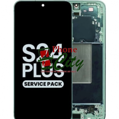 Samsung Galaxy S24 Plus (SM-S926) Service Pack LCD Display Assembly With Frame (Green) -LUC