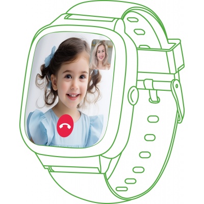 WAVE WA-452 4G Kids Smart Watch GPS, HD Camera, Calls, Voice Chat & SOS Safety Foto van WAVE WA-452 4G Kids Smart Watch GPS, HD Camera, Calls, Voice Chat & SOS Safety