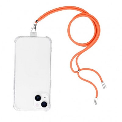 Wave Universal Mobile Lanyard Strap Stylish adjustable & Fashionable Strap - Orange Foto van Wave Universal Mobile Lanyard Strap Stylish adjustable & Fashionable Strap - Orange
