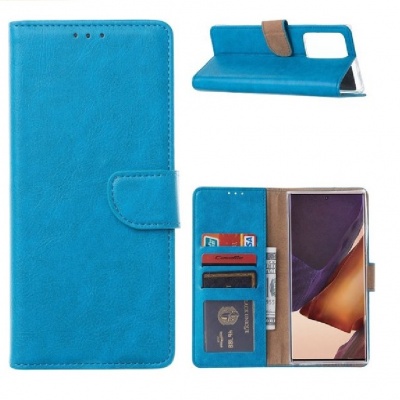 Book Case For Samsung Note 20 - Blue