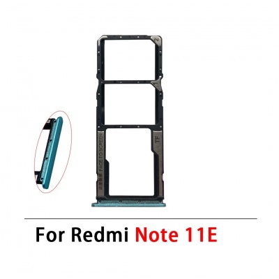 Foto van Xiaomi Redmi Note 11E Sim-houder (Green)