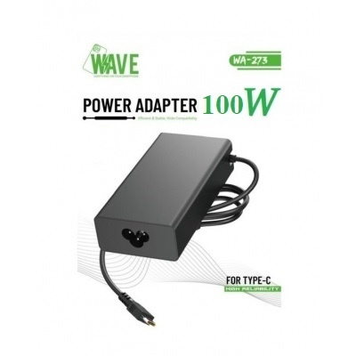 Wave WA-273 Power Adapter Fast Laptop Charger 100W Type-C 