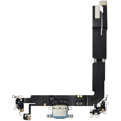 iPhone 16 Plus Charging Port Flex Cable (Teal/ Green)