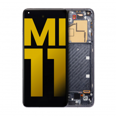 Xiaomi Mi 11 Service Pack LCD Display Assembly with Frame (Blue) Photo of Xiaomi Mi 11 Service Pack LCD Display Assembly with Frame (Blue)