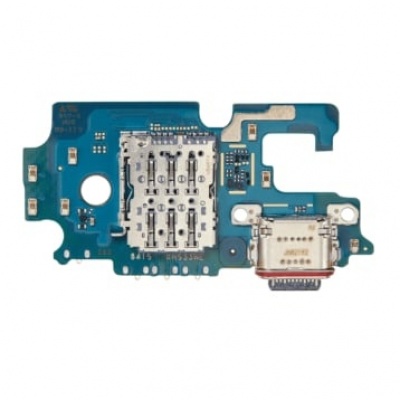 Foto van Samsung Galaxy S25 FE (SM-S731) Original Oplaadpoort + Sim Card Reader
