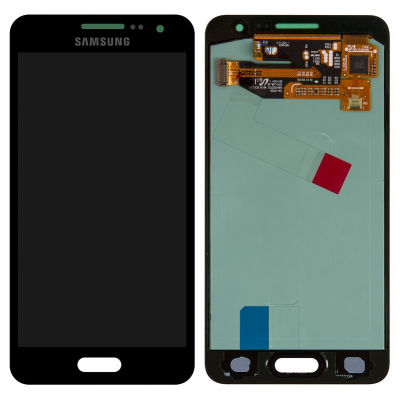 Foto van Samsung Galaxy A3 2015 (A300) LCD Scherm Zonder Frame (zwart)