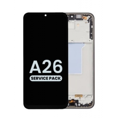 Foto von Samsung Galaxy A26 5G (SM-A266)) service pack LCD Display Assembly With Frame (Black)