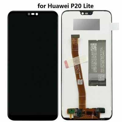 Huawei P20 Lite LCD Display Assembly No Frame (Black) -KY
