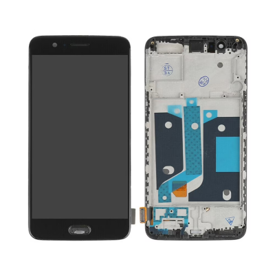 Photo of OnePlus 5 Original LCD Display Assembly With Frame (Black)