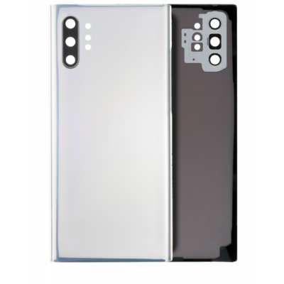 Samsung Note 10 Plus Back Covers - Silver