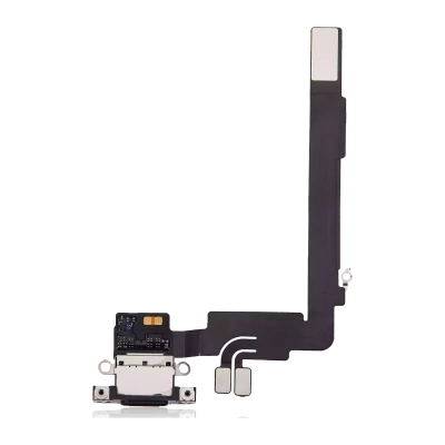 iPhone 16 Pro Max Ori Charging Port Flex Cable (Black) - LSA