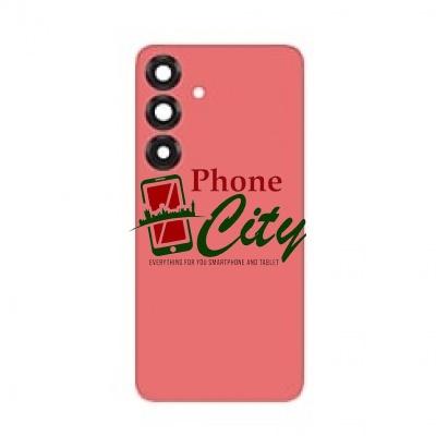 Samsung S25 Back Covers + Camera lens (Red) -LK